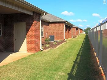 Private patios
